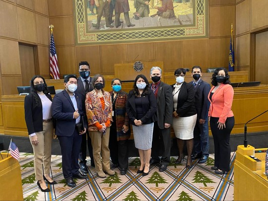 Picture of the House members of the Black, Indigenous, People of Color (BIPOC) Caucus.