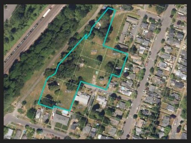 Map of the PCT safe rest village site