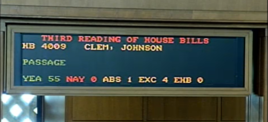 HB 4009 from 2016 Vote Board