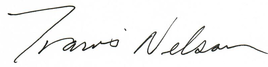 Signature of Representative Nelson