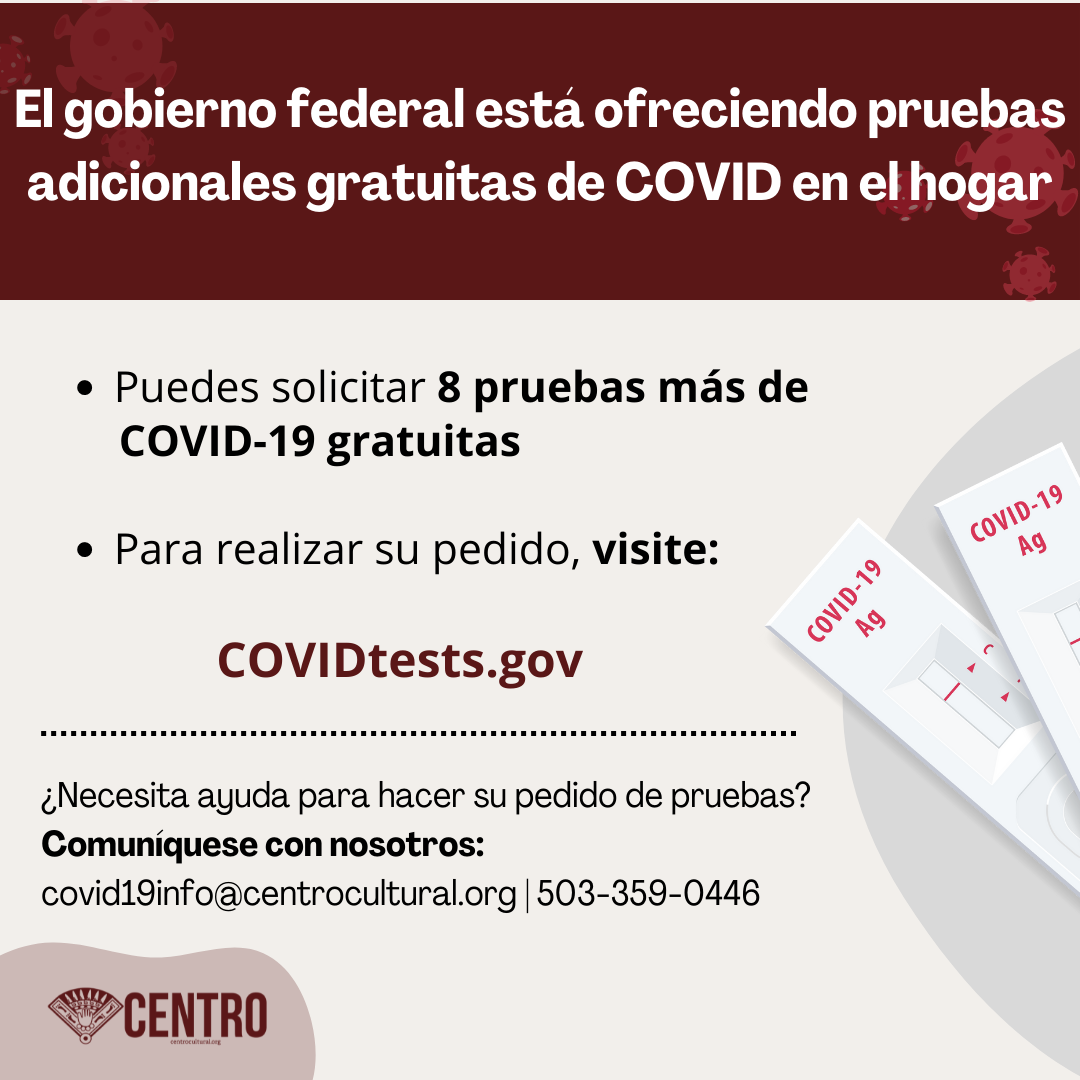 Free Covid Tests - Spanish version 
