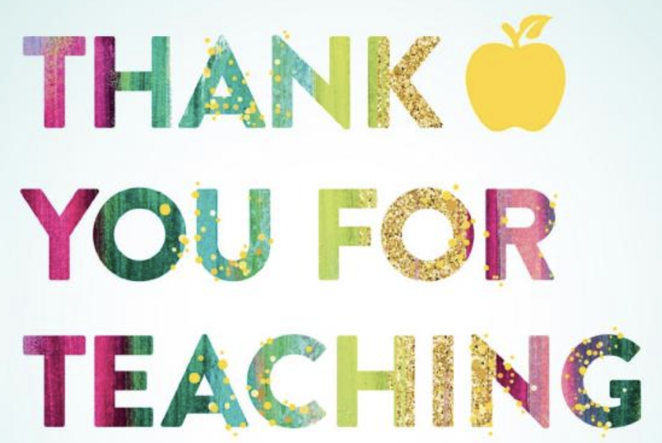 Thank you teachers 