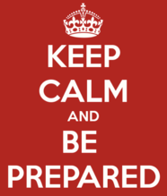 Be Prepared!