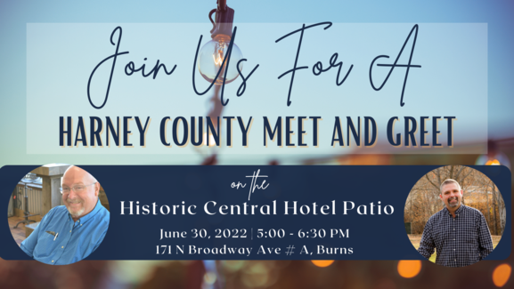 Harney County Meet and Greet
