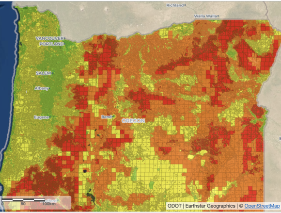 Wildfire Risk Map 