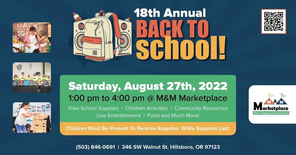 Back To School Event Flyer