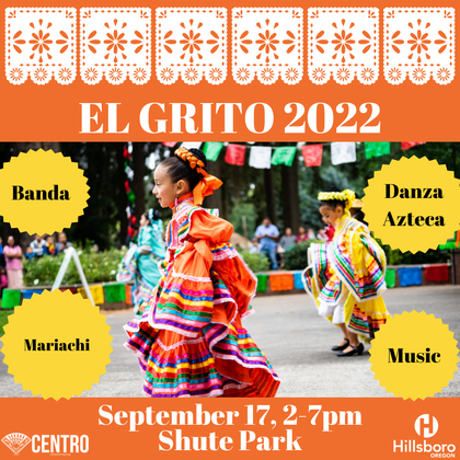 El Grito event flyer 