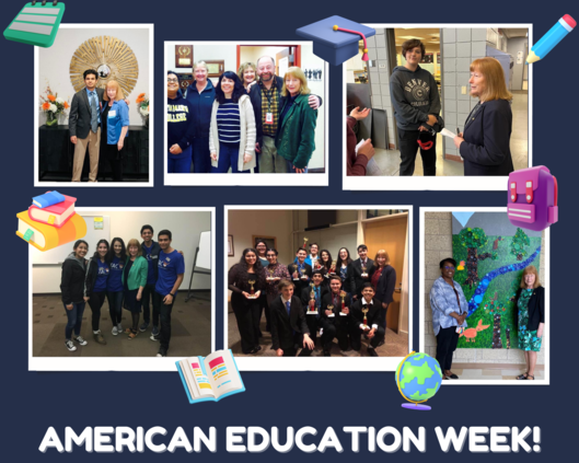 American Education Week Collage 