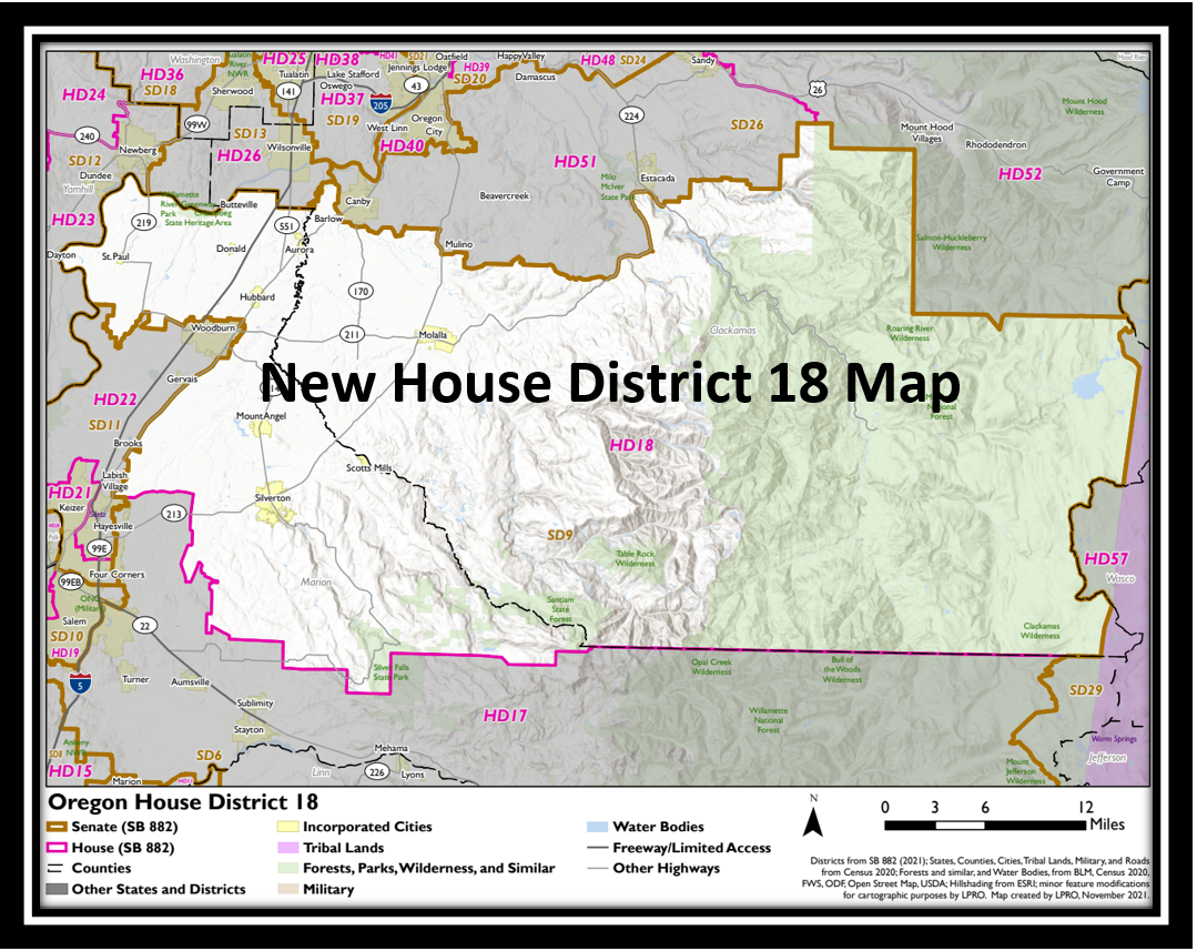 New House District 18 Map