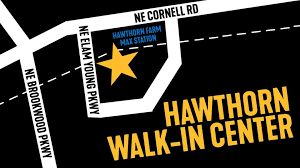 Location of Hawthorne Walk-in Center