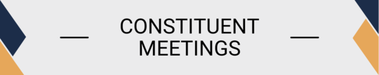 constituent meetings