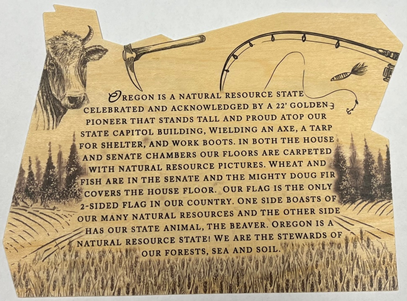 Oregon is a natural resource state