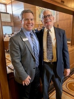 Senator Golden and SOU President Bailey