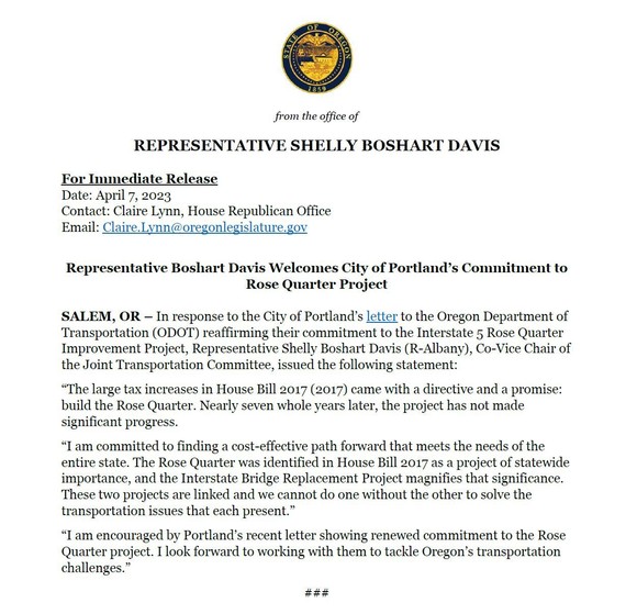 Rose Quarter Project