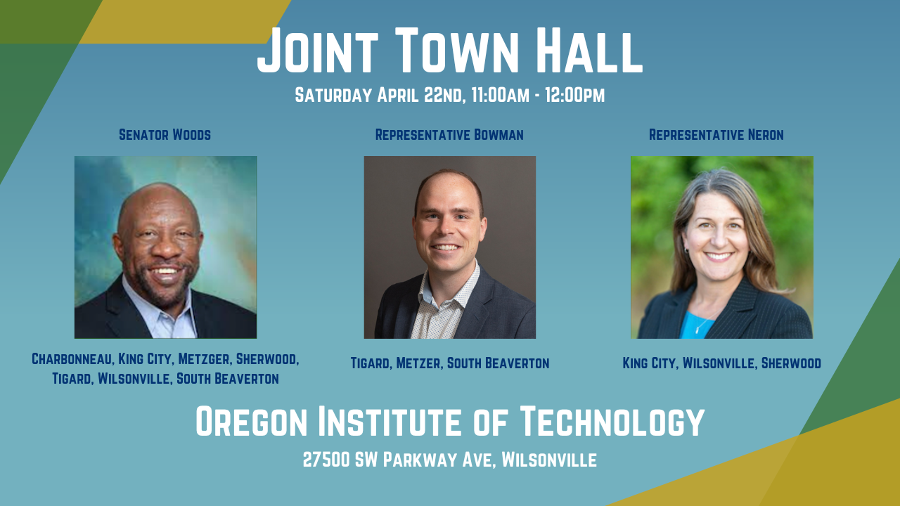 Joint Town Hall April 22nd