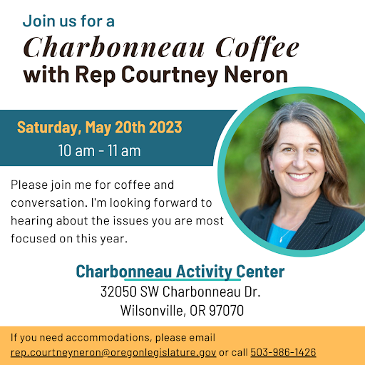 Charbonneau Coffee with Rep Neron 