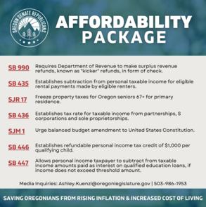Affordability package 