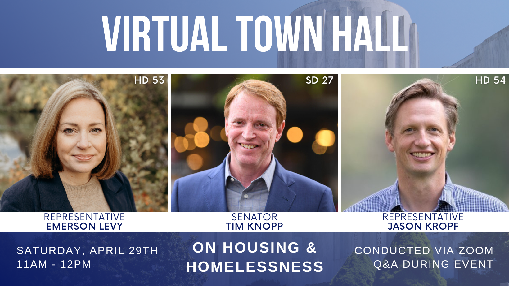 Townhall on Housing & Homelessness