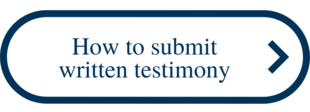 How to submit written testimony