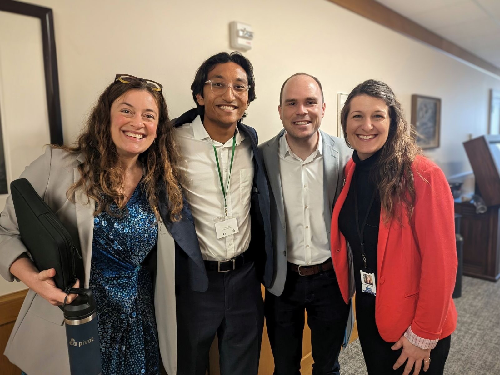 Rep. Grayber, Rep. Neron, and I