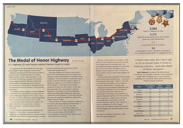 Medal of Honor Highway Map