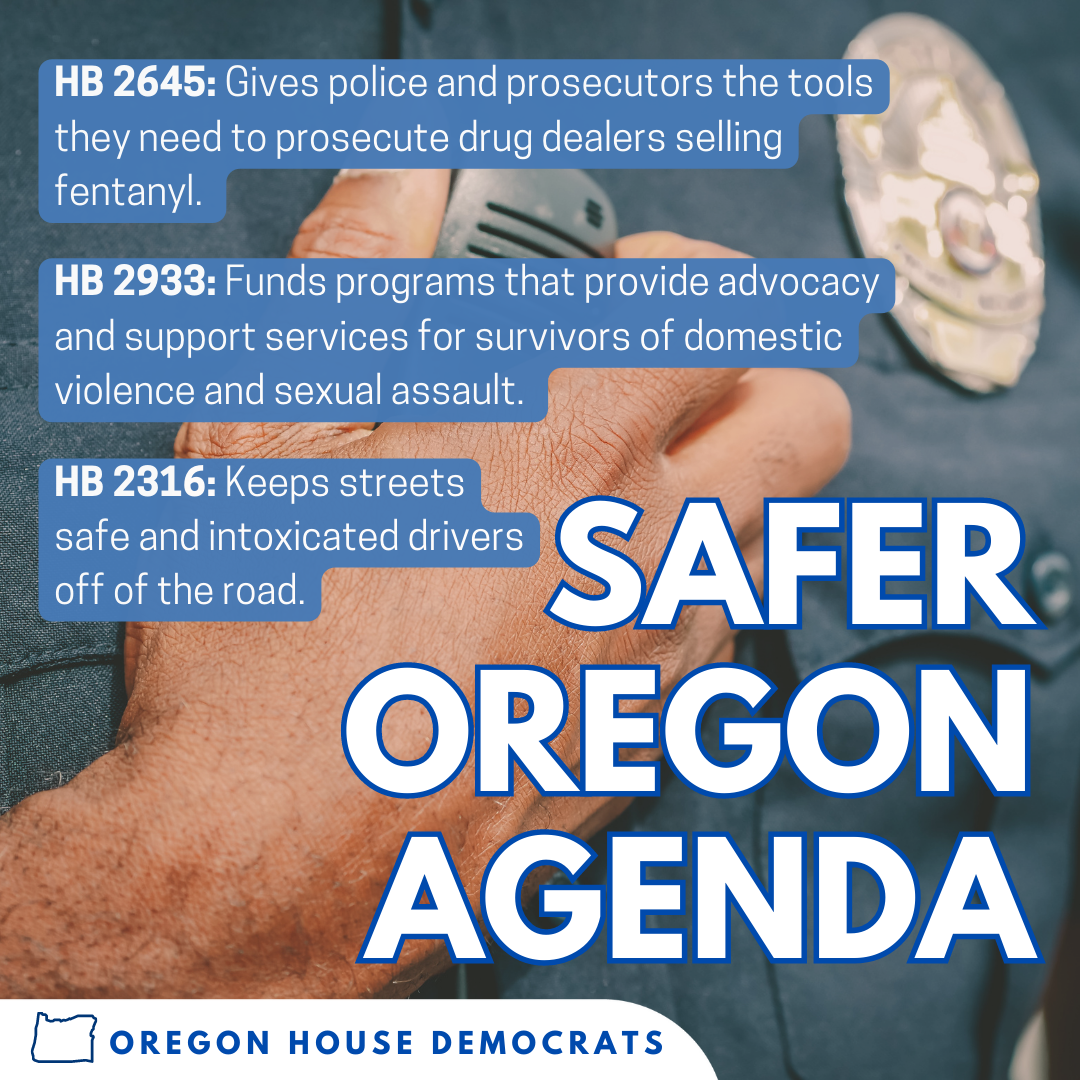 Safer Oregon Agenda