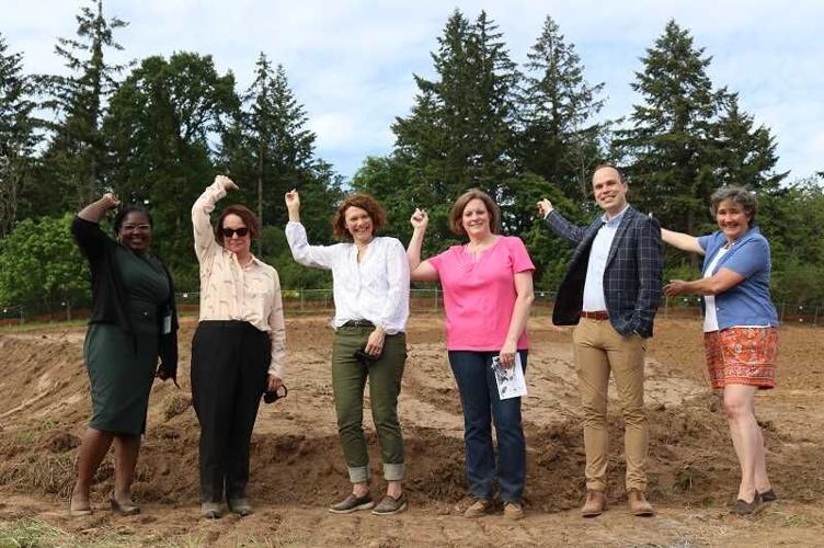Myself and other members of the Tigard-Tualatin school board at the time breaking ground on the Art Rutkin Elementary construction project