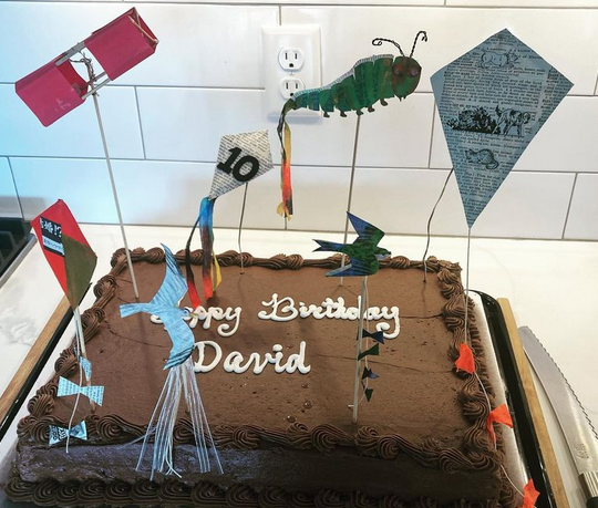 David's birthday cake