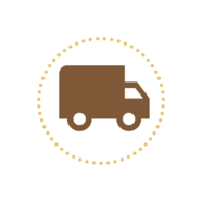 Graphic of a delivery truck