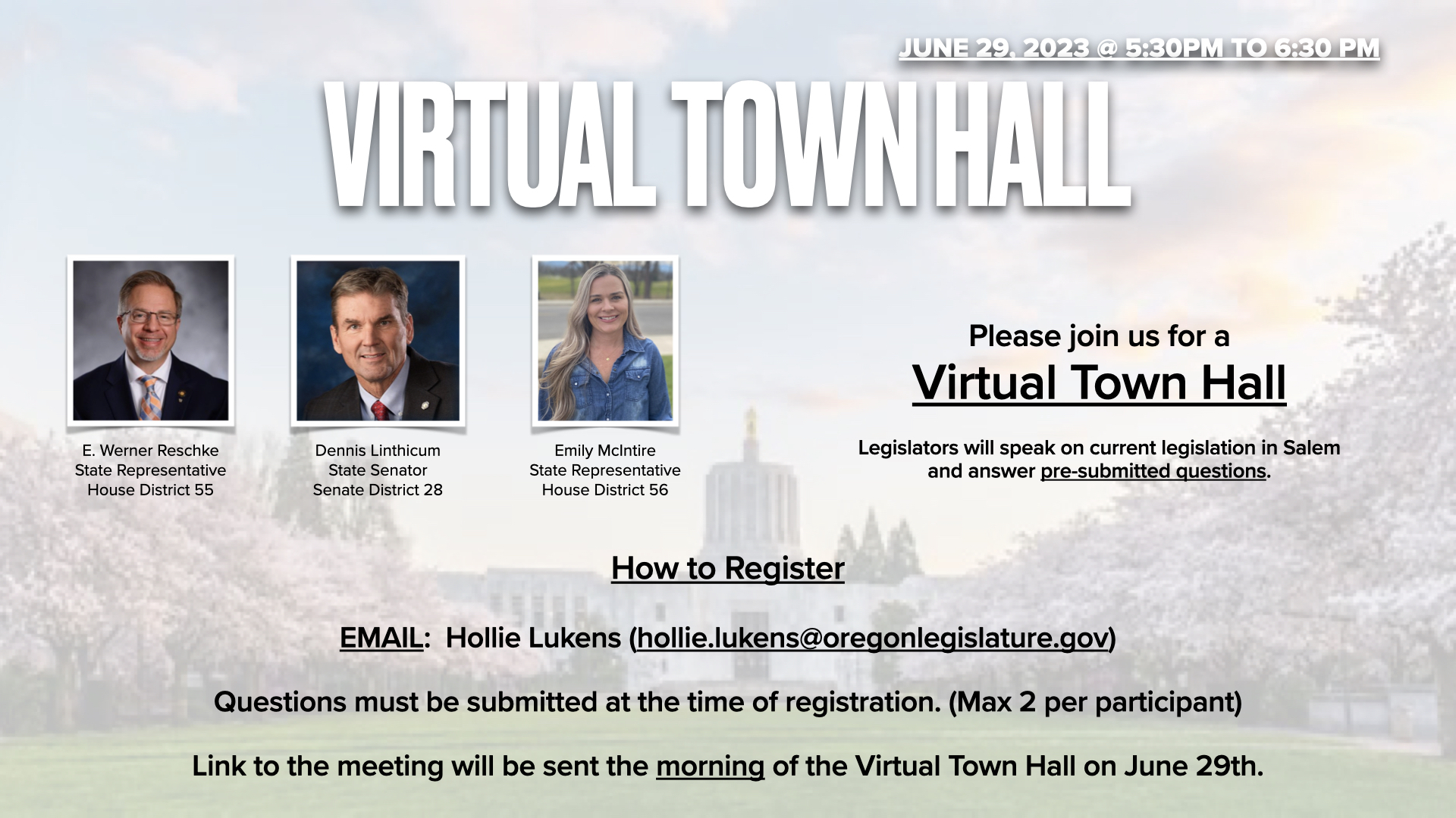 Virtual Town Hall 6-25