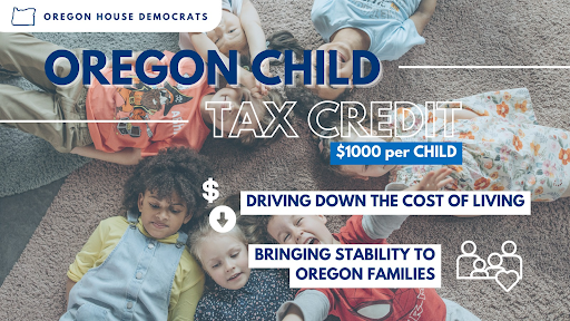 Oregon Child Tax Credit Graphic