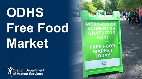 Free Food Market Flyer