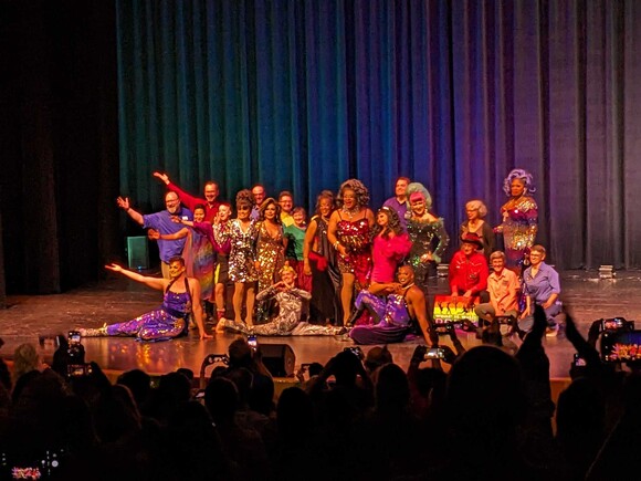 Friends of Dorothy Queer Cabaret in our district at the Beaverton Reser Center for the Arts with Rep. Chaichi and Rep. Nelson