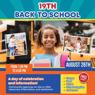 Back to school event 