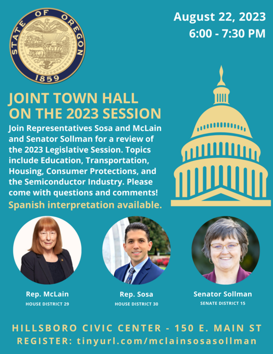 August Joint Town Hall