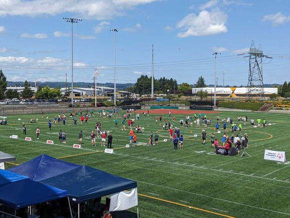 Special Olympics bocce ball tournament 