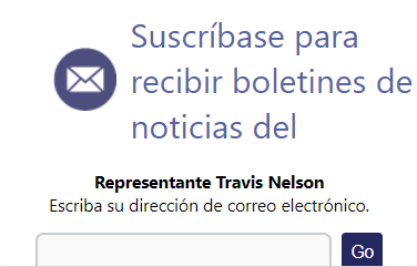 Suscríbase para recibir boletines de noticias del