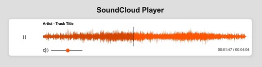 SoundCloud play
