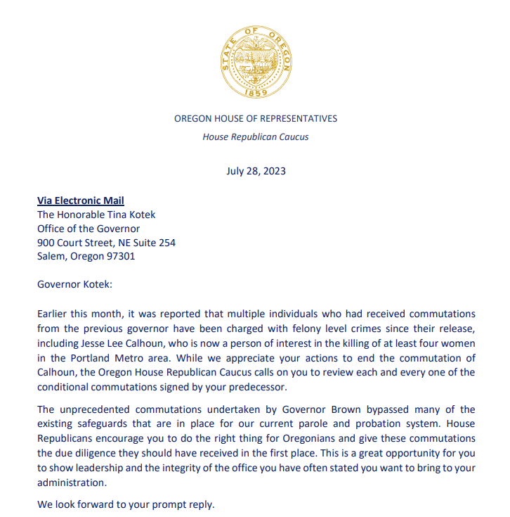 House GOP Commutations