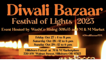 Diwali Bazaar 2023 flier 