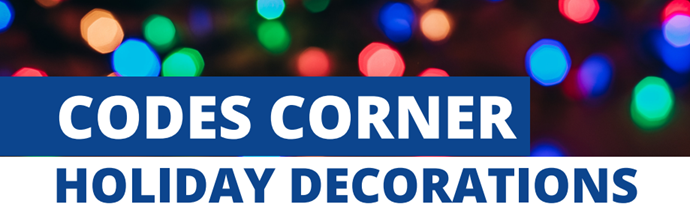 Codes Corner - Holiday Decorations