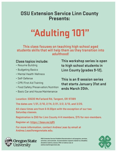 Adulting 101