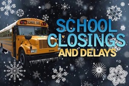 School Closures and Delays Graphic