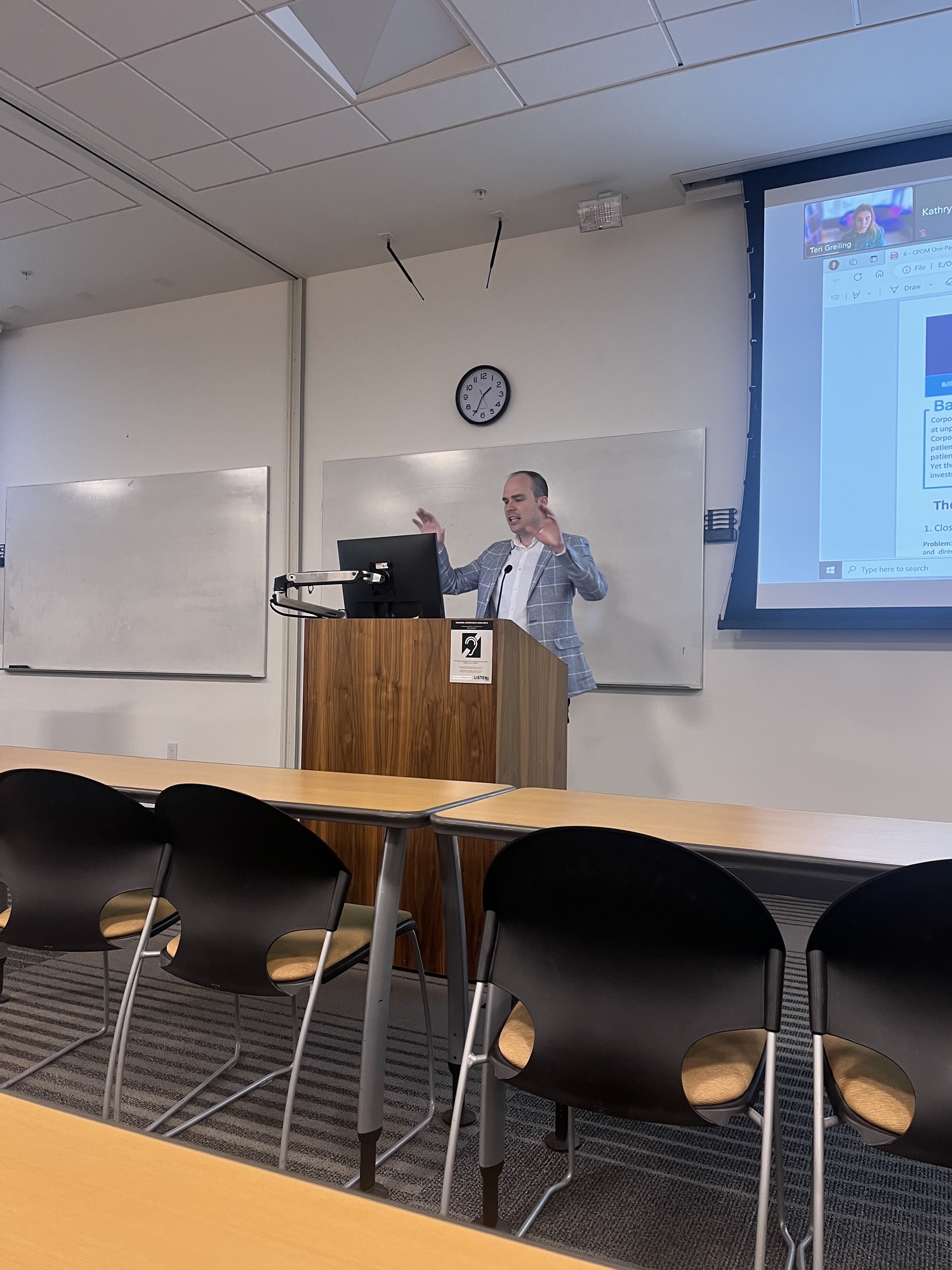 presenting to ods members 2