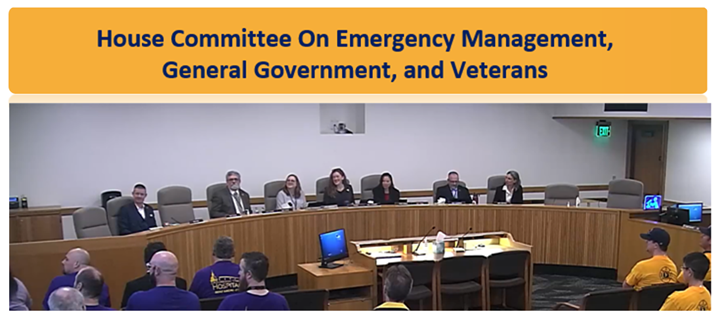 Emergency Management, General Government, and Veterans Committee