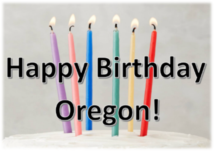 Happy Birthday Oregon