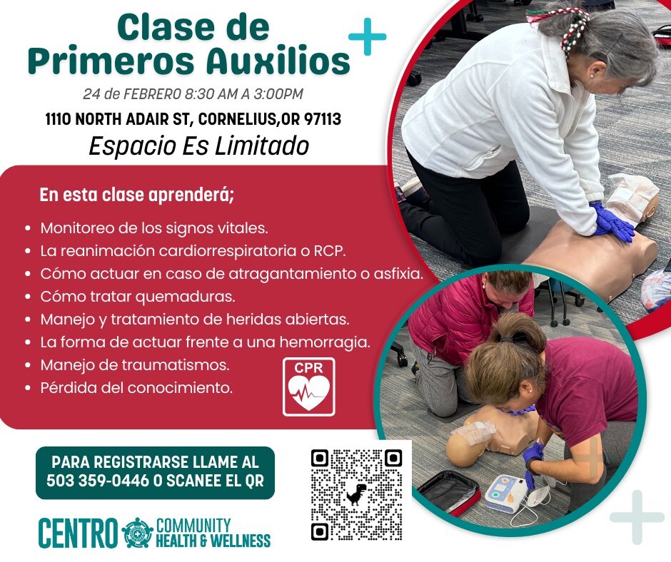 Centro Spanish First Aid Class