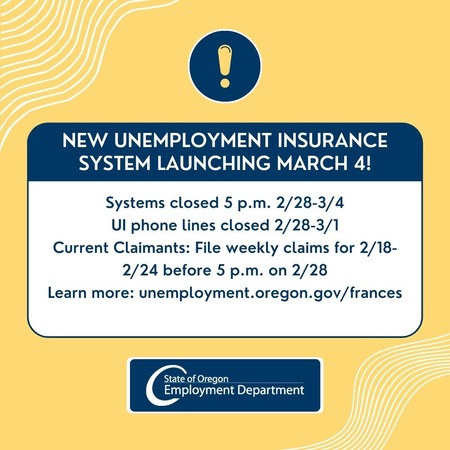 Unemployment Announcement