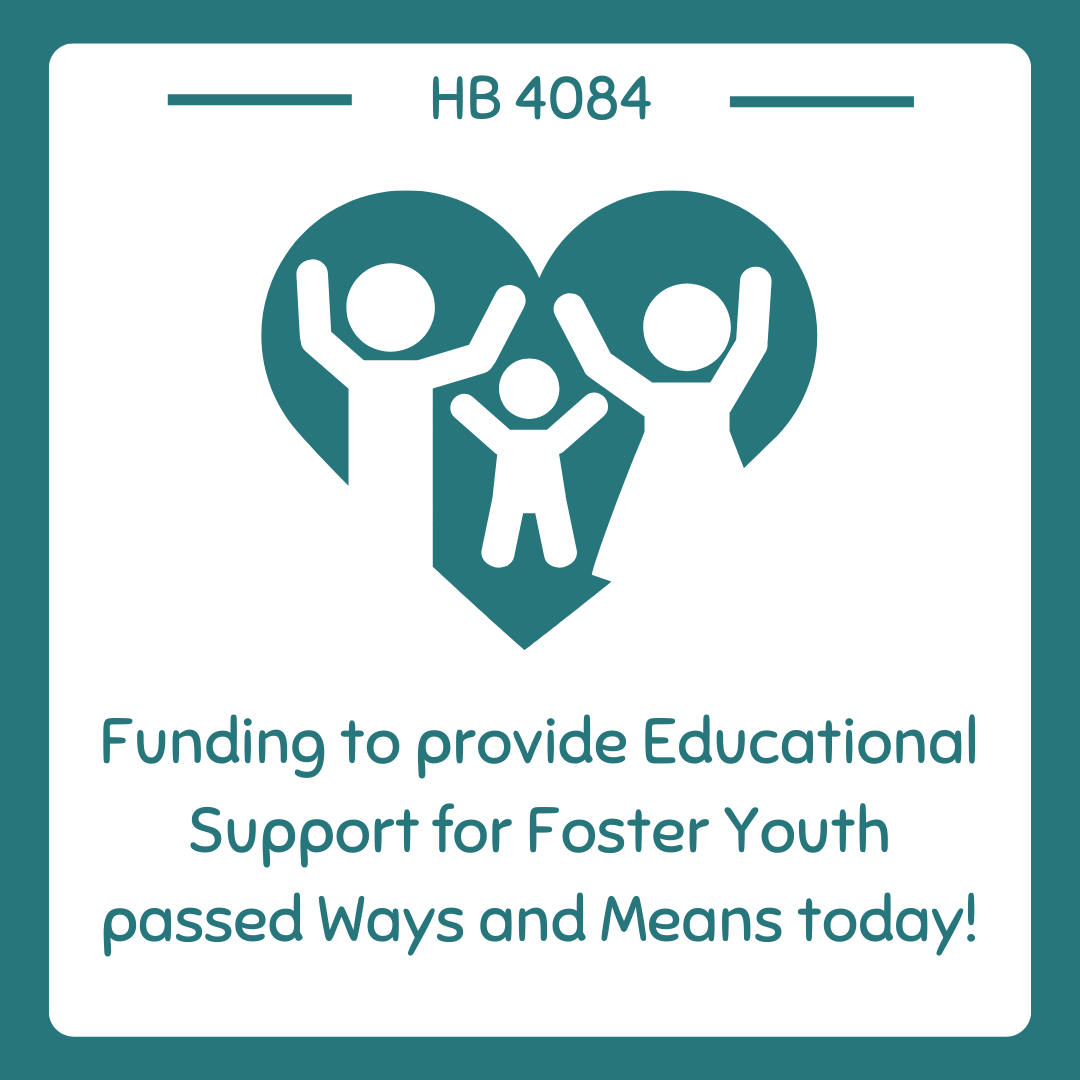 Graphic on passage of HB 4084