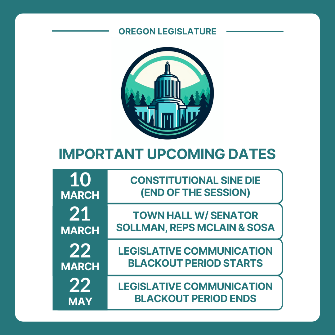 Important dates graphic